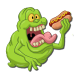 Slimer hotdog